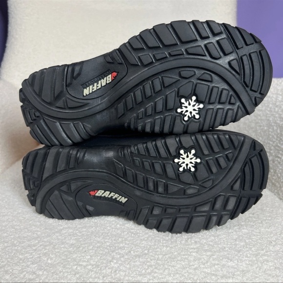 Baffin Flare Snow Boots Black Removable Inner Waterpro Lightweight Women's 8 - Picture 14 of 16